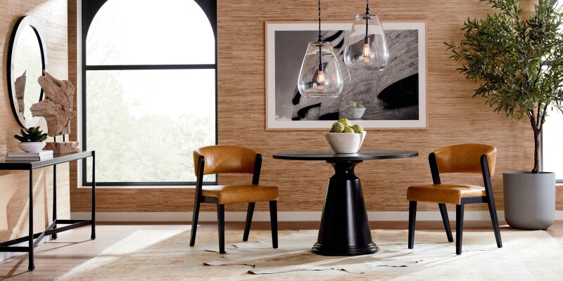 Origins Nichols Round Dining Table 4025K4444N