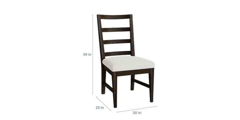 HideAway McKenzie Maple Dining Chair with Upholstered Seat 40272000LBF11