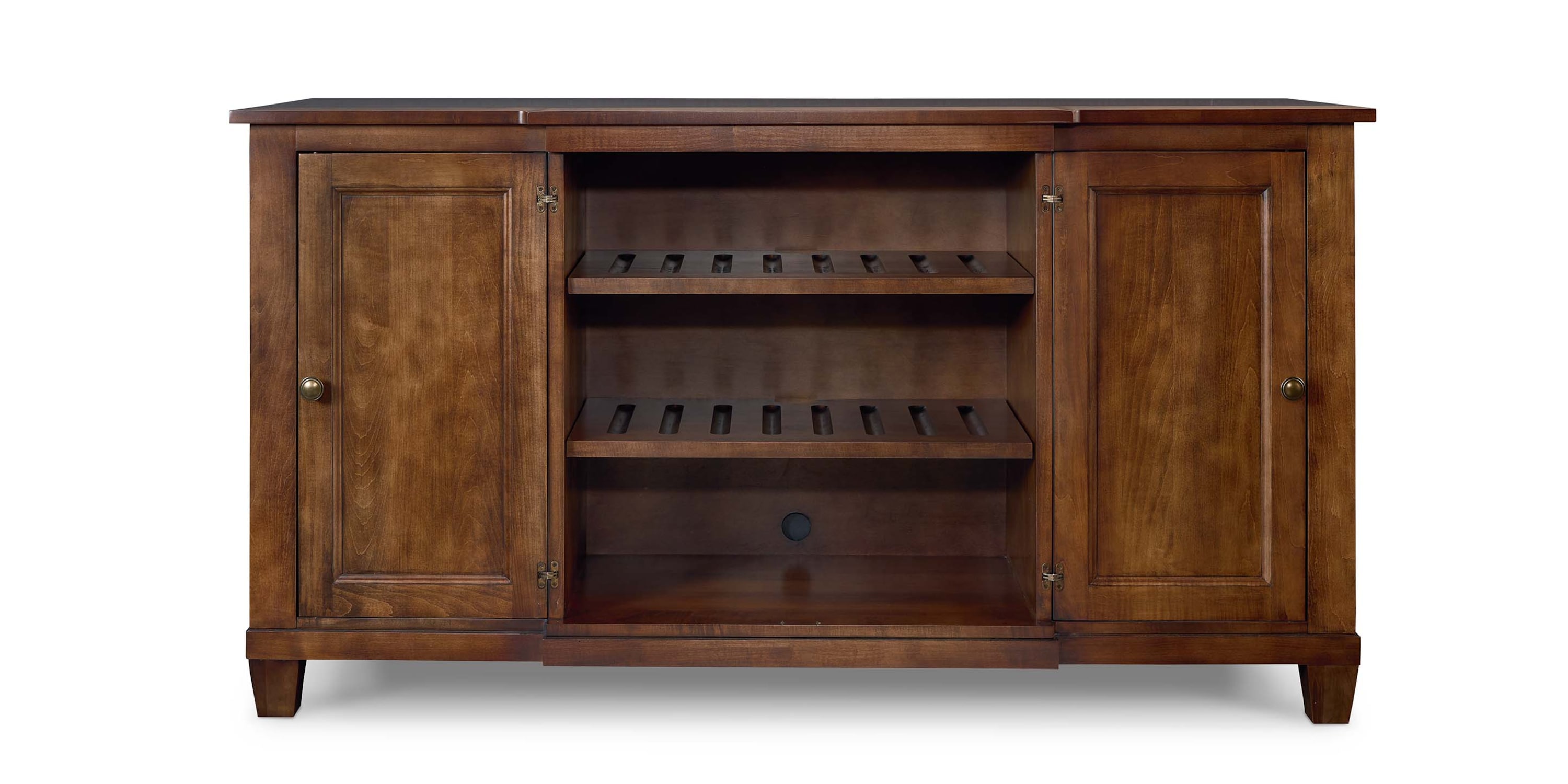 Benchmade HideAway Austin Solid Maple Sideboard 40273972