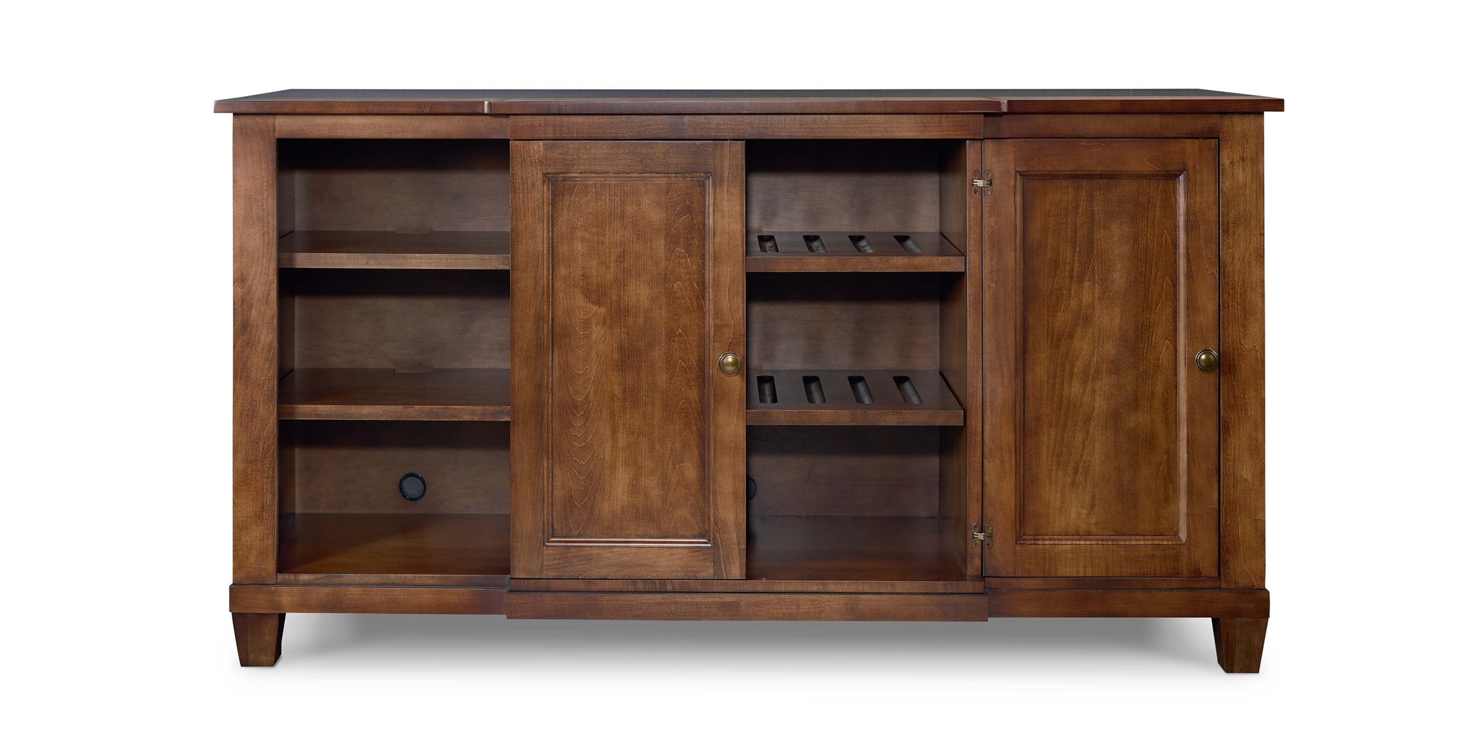 Benchmade HideAway Austin Solid Maple Sideboard 40273972