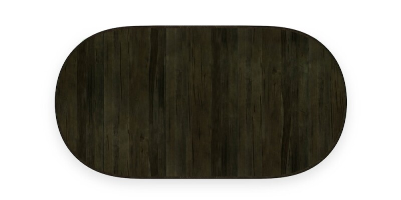 HideAway Solid Maple Oval Dining Table 40274262
