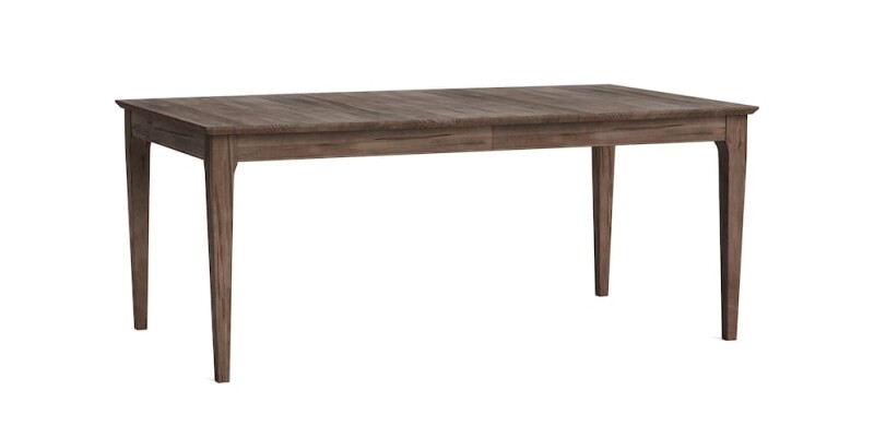 HideAway Solid Maple Boat Shaped Dining Table 40274272B