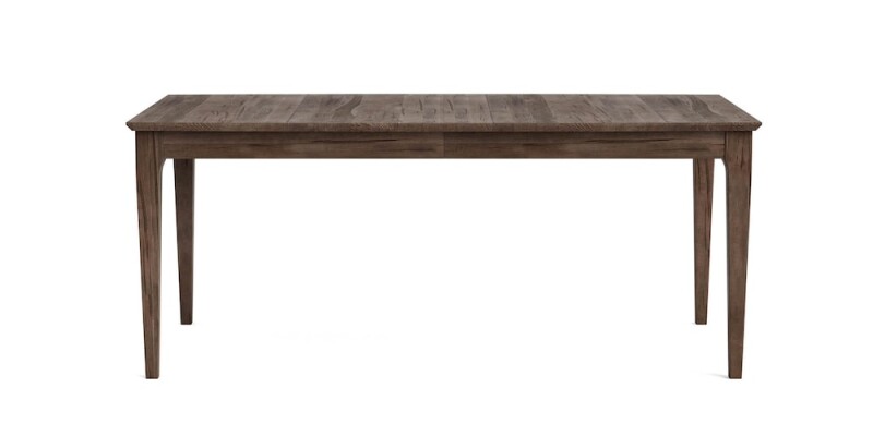 HideAway Solid Maple Boat Shaped Dining Table 40274272B
