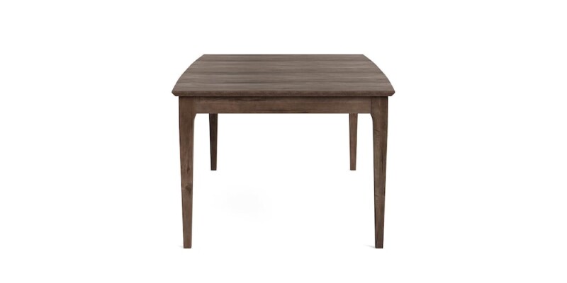 HideAway Solid Maple Boat Shaped Dining Table 40274272B