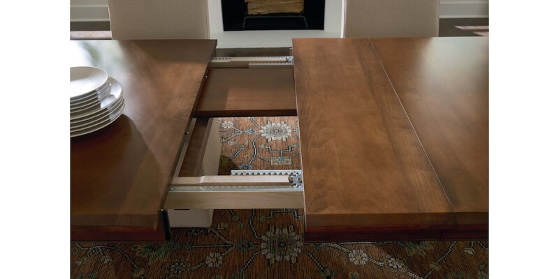 HideAway Solid Maple Gathering Dining Table 40275764