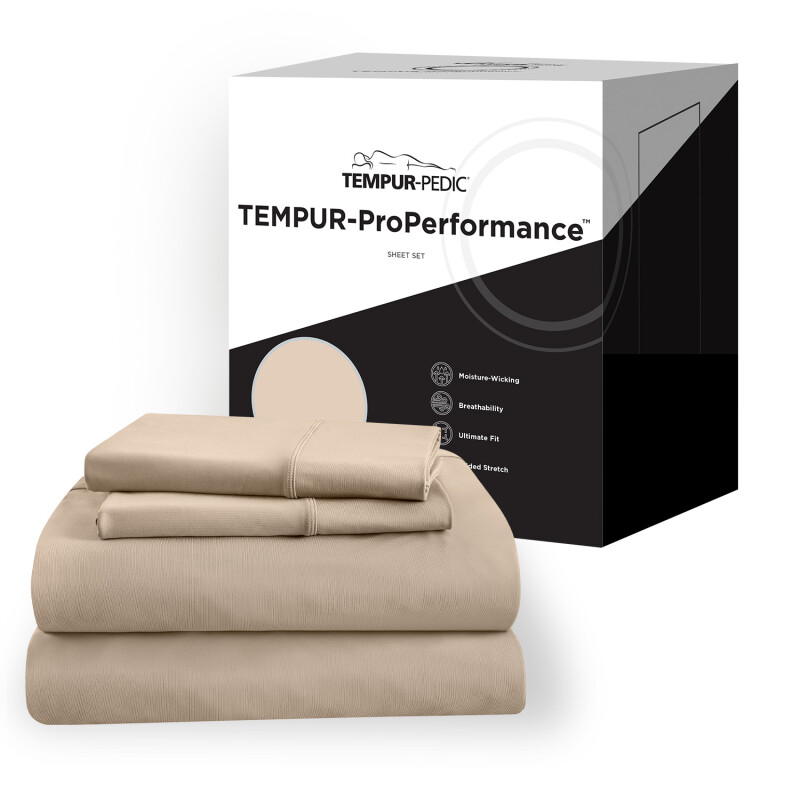 Tempur-Pedic ProPerformance Sheet Set- Sandstone 40329461