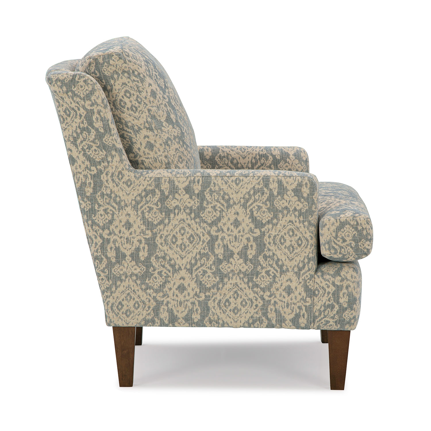 Ennis - Transitionally Styled Accent Chair - Dark Walnut - 4040DW 4040DW