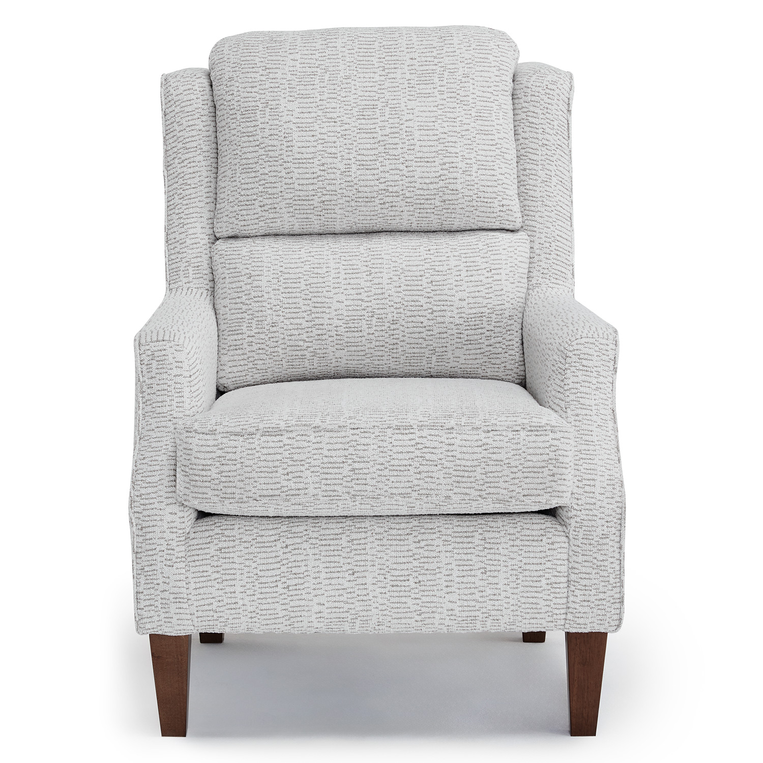 Sulton - Refined Wingback Chair, Tailored For Comfort - Dark Walnut - 4050DW 4050DW