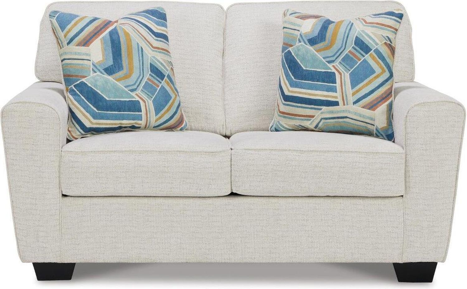 Cashton Loveseat In Snow 4060435