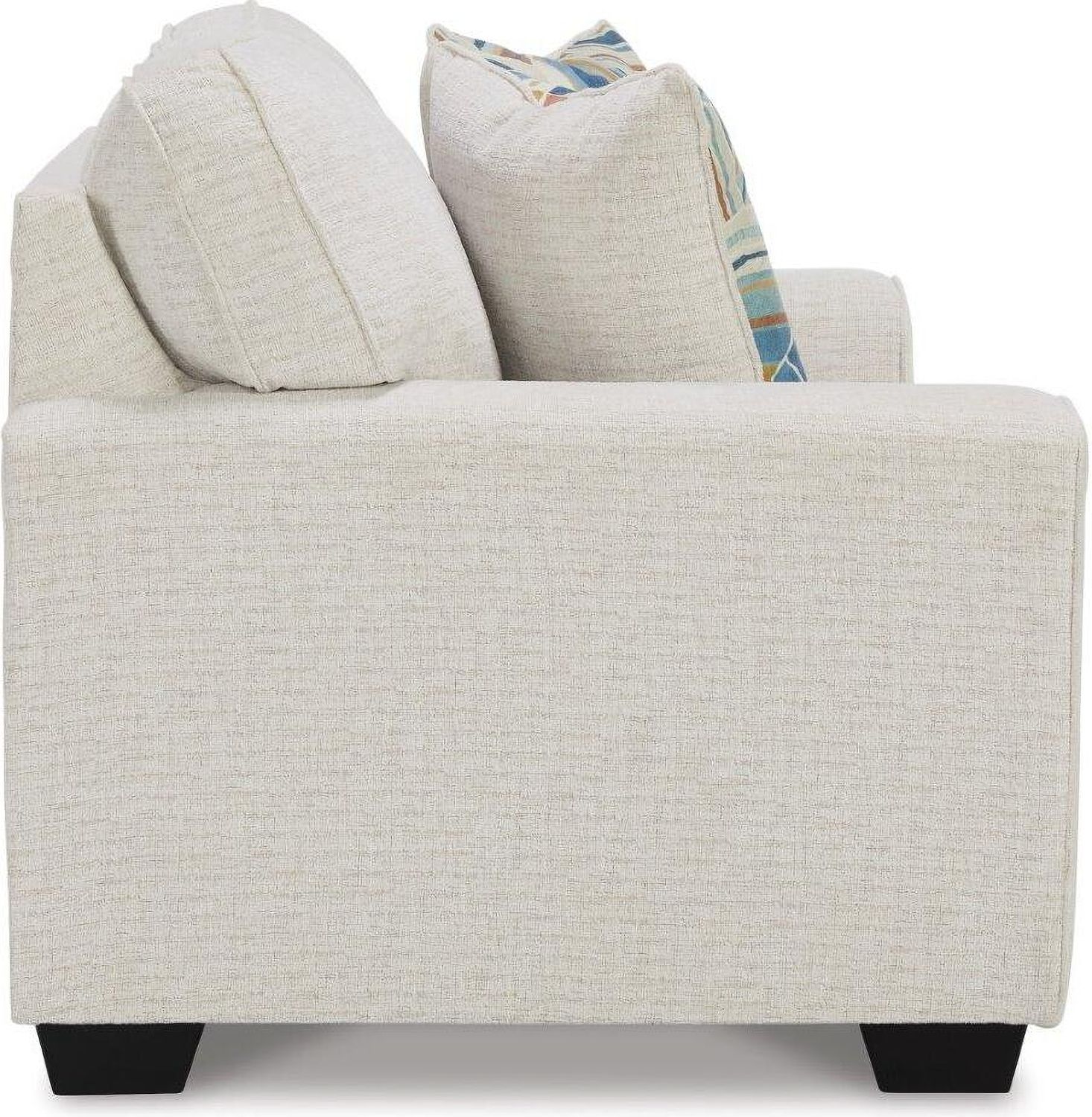 Cashton Loveseat In Snow 4060435
