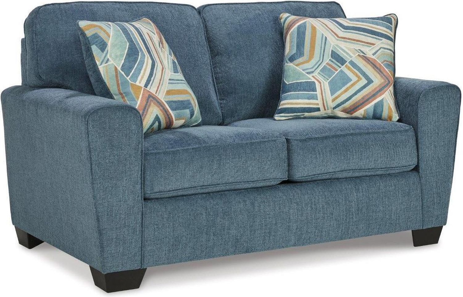 Cashton Loveseat In Blue 4060535