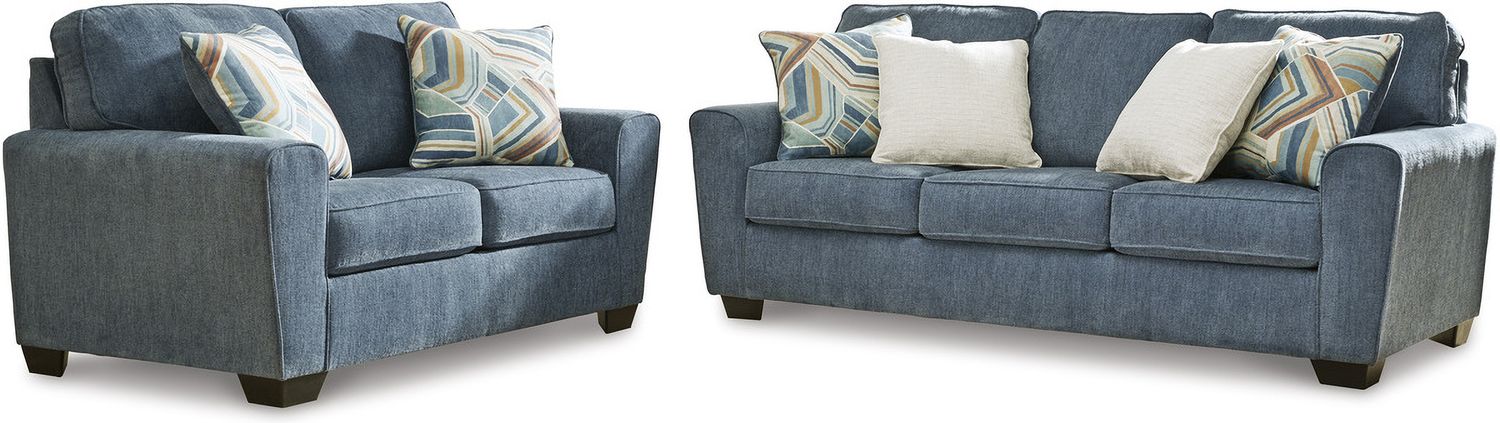 Cashton Queen Sofa Sleeper In Blue 4060539