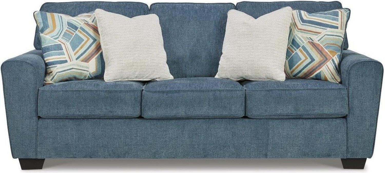 Cashton Living Room Set In Blue 40605U1