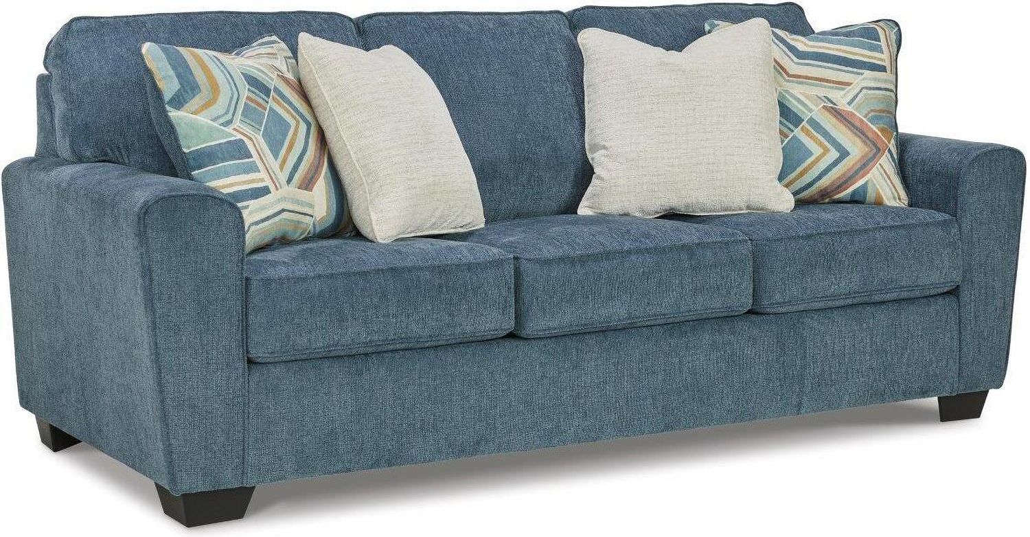 Cashton Living Room Set In Blue 40605U1