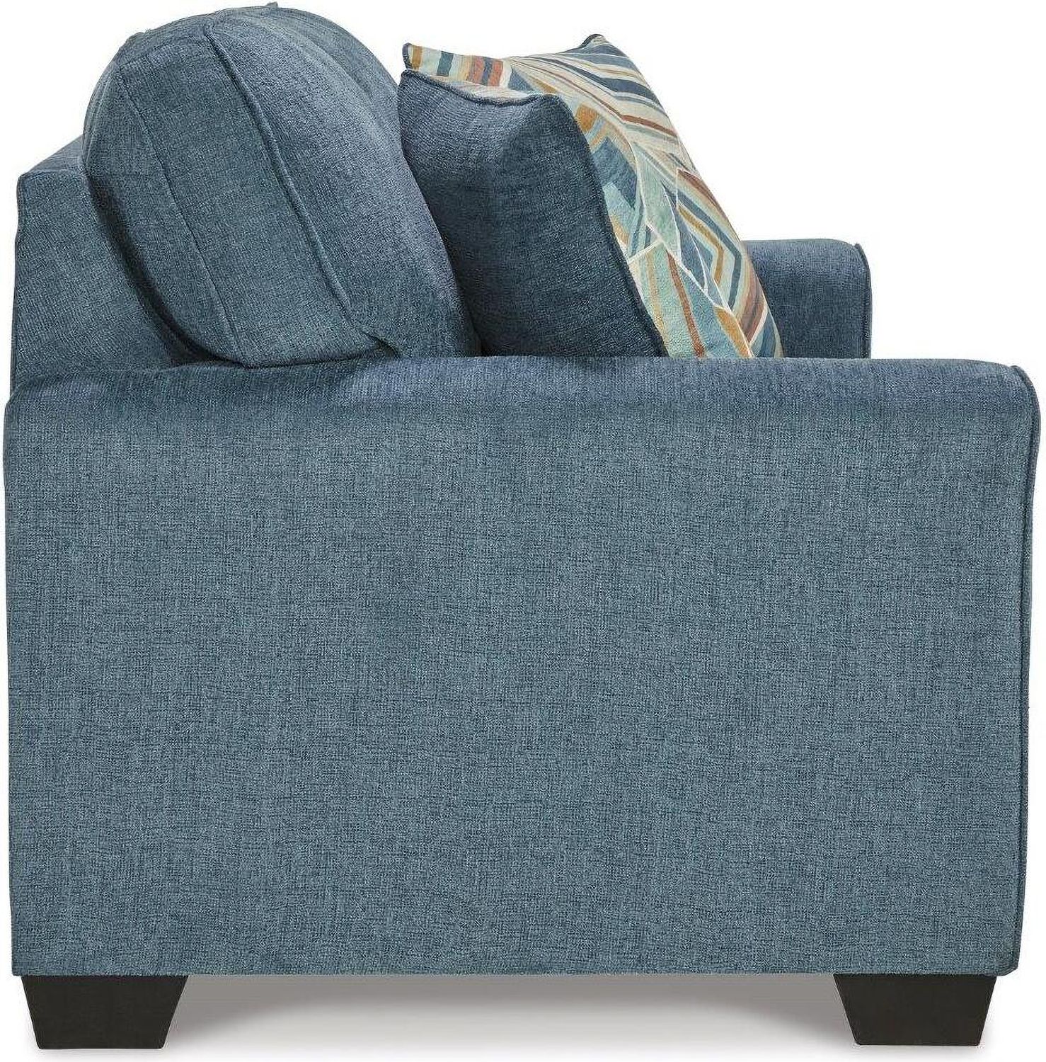 Cashton Living Room Set In Blue 40605U1