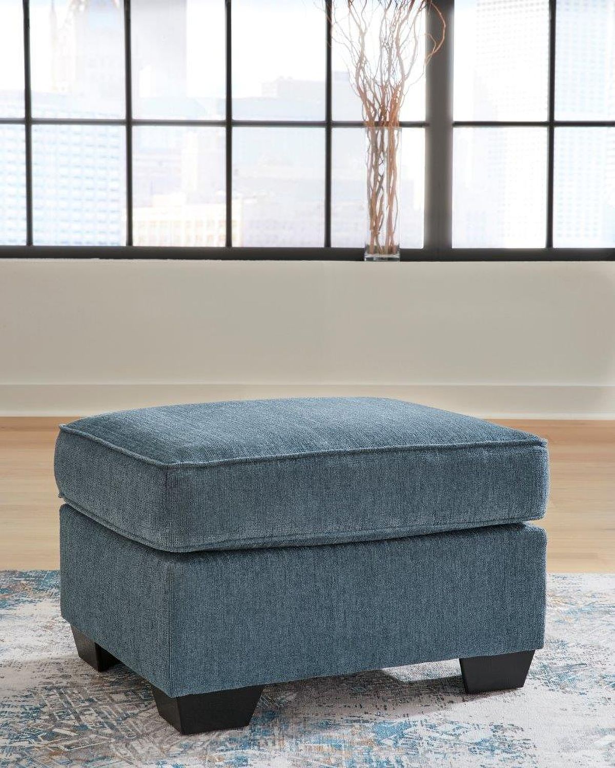 Cashton Living Room Set In Blue 40605U1