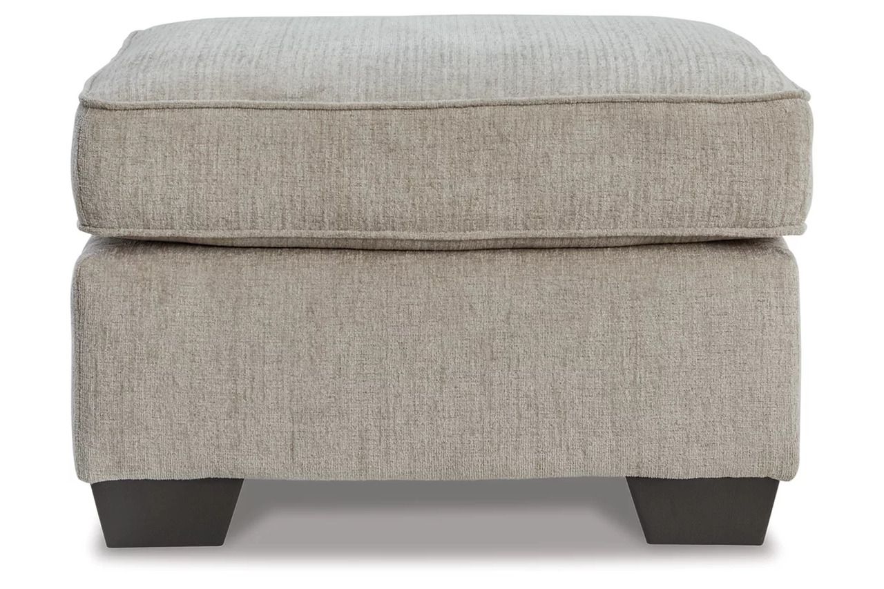 Cashton Ottoman In Ice 4060614
