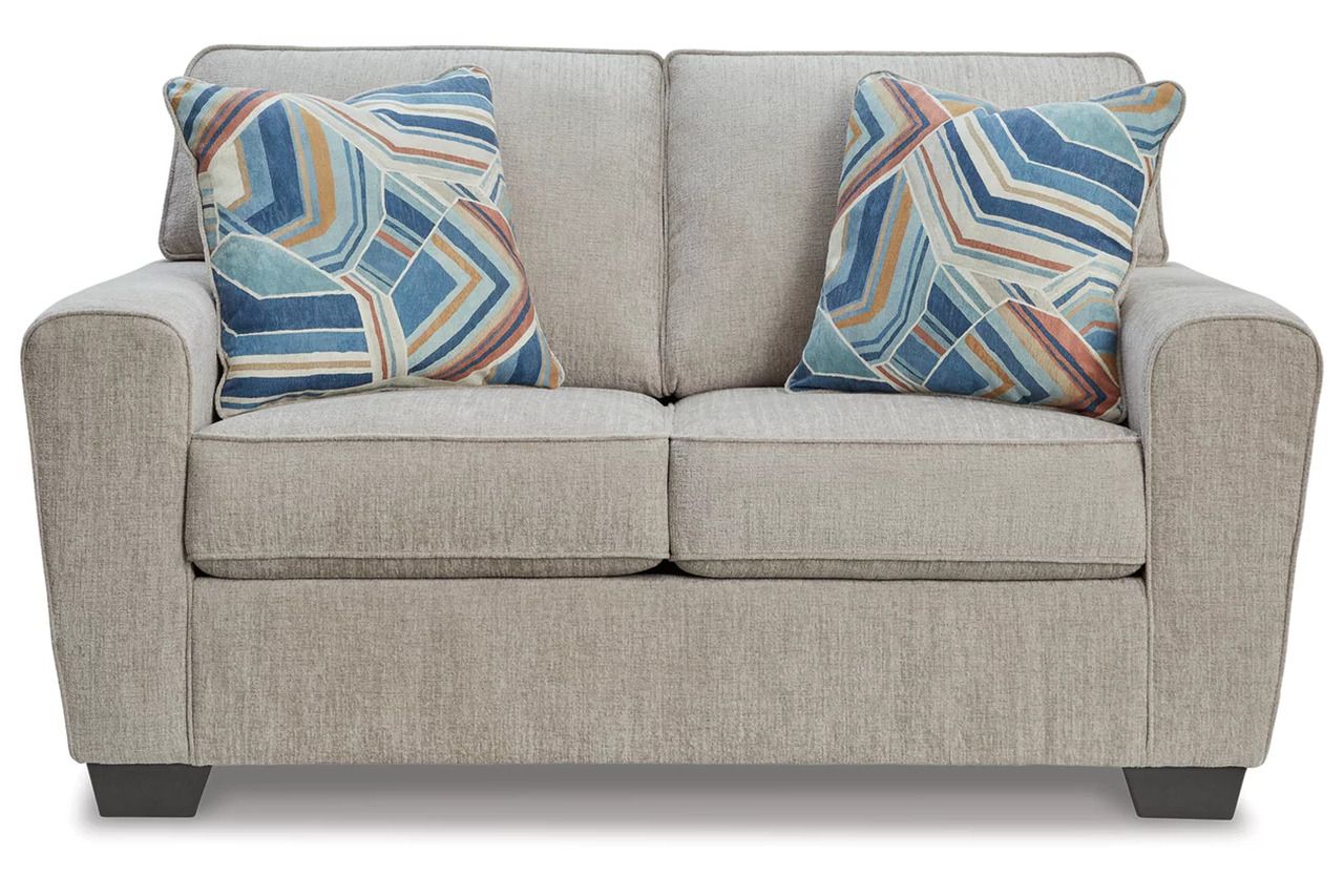 Cashton Loveseat In Ice 4060635