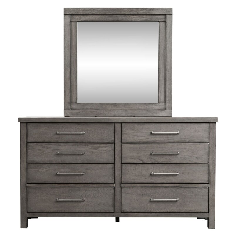 Modern Farmhouse Dresser & Mirror 406BRDM