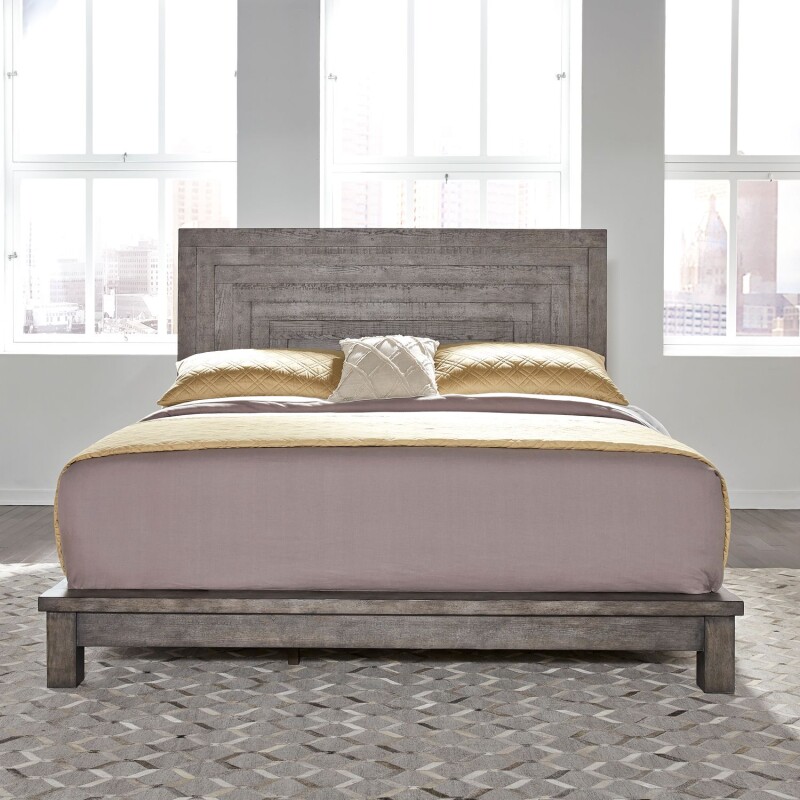 Modern Farmhouse King Platform Bed 406BRKPL