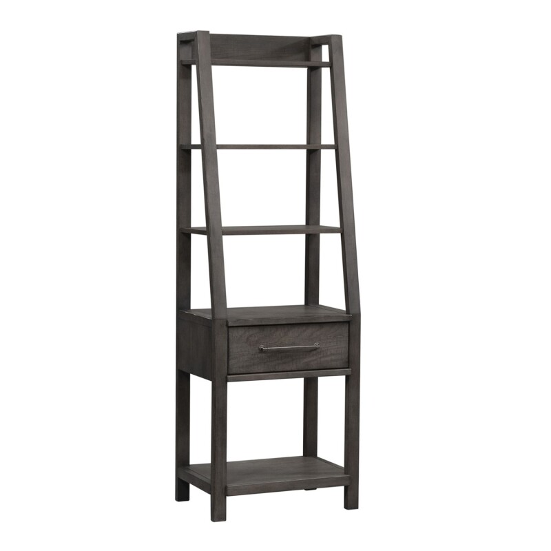 Modern Farmhouse Leaning Bookcase 406HO201
