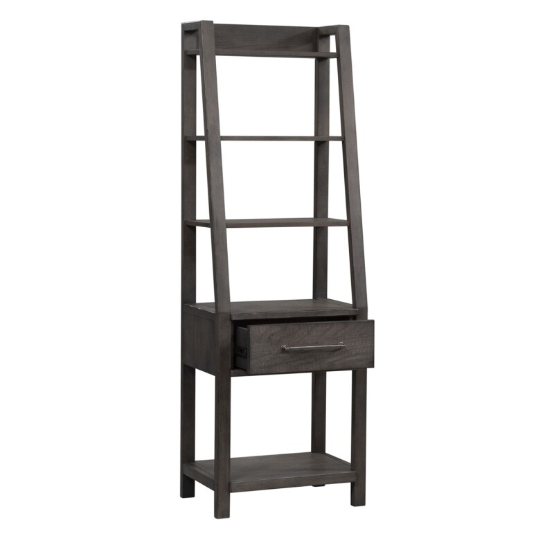 Modern Farmhouse Leaning Bookcase 406HO201