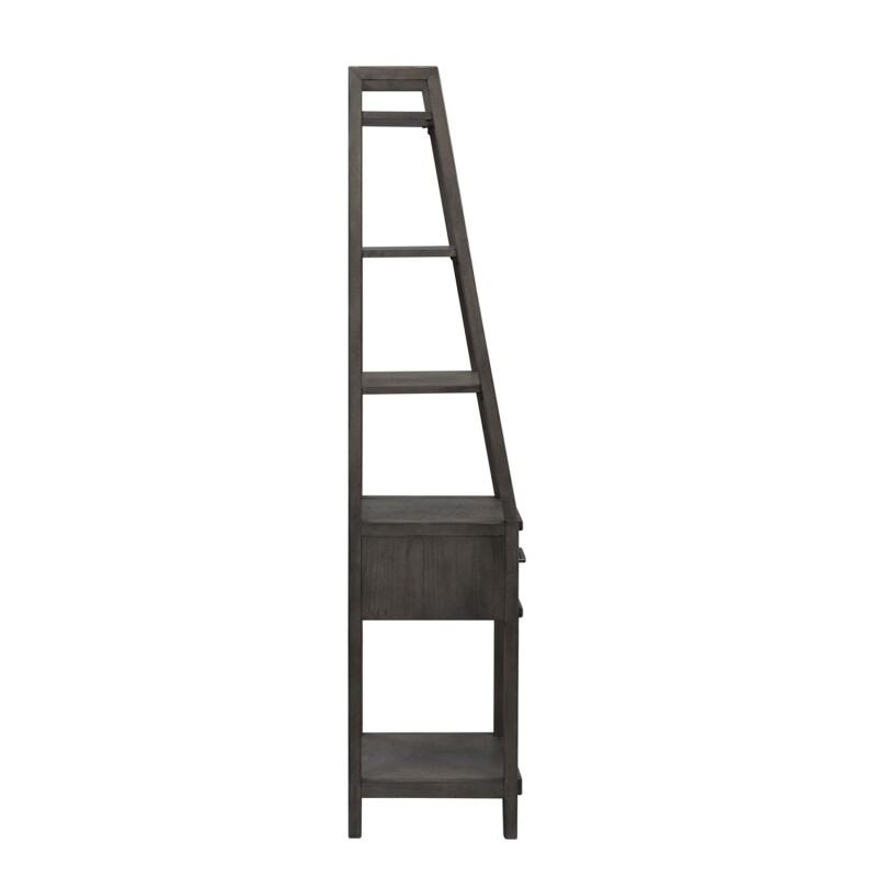 Modern Farmhouse Leaning Bookcase 406HO201