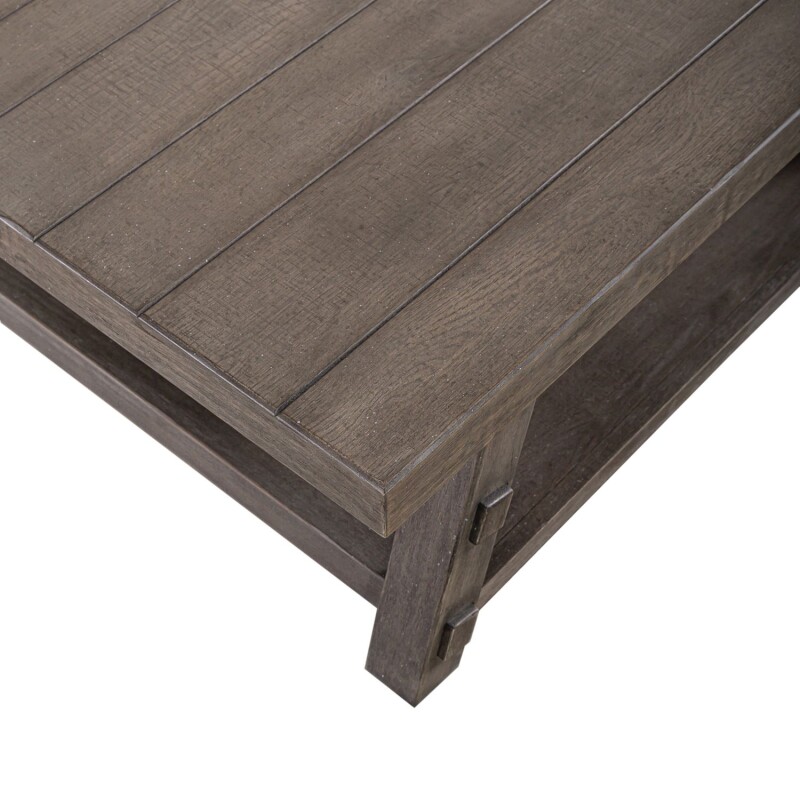 Modern Farmhouse Oversized Square Cocktail Table 406OT1014