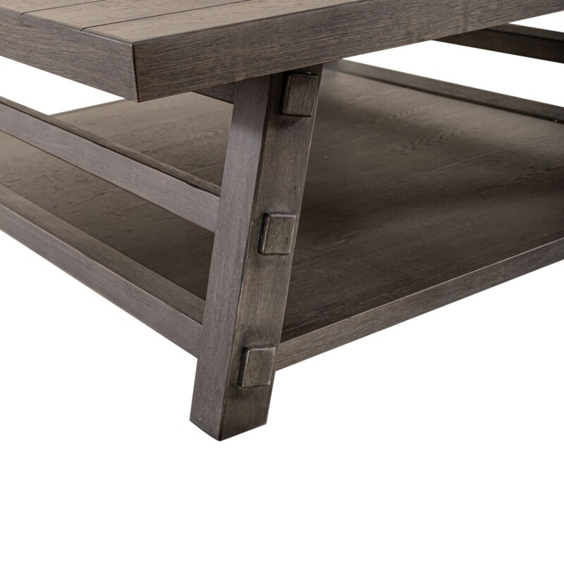 Modern Farmhouse Oversized Square Cocktail Table 406OT1014
