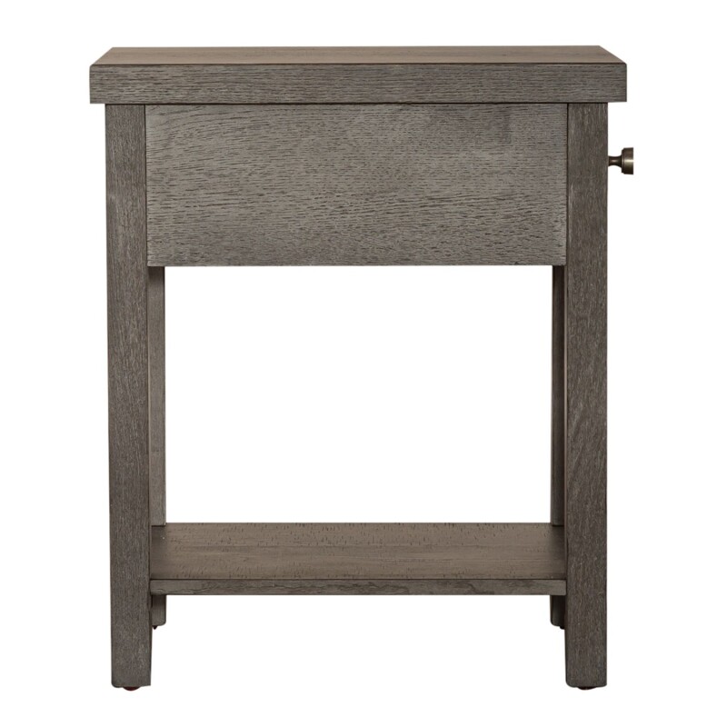 Modern Farmhouse Drawer Chair Side Table 406OT1023