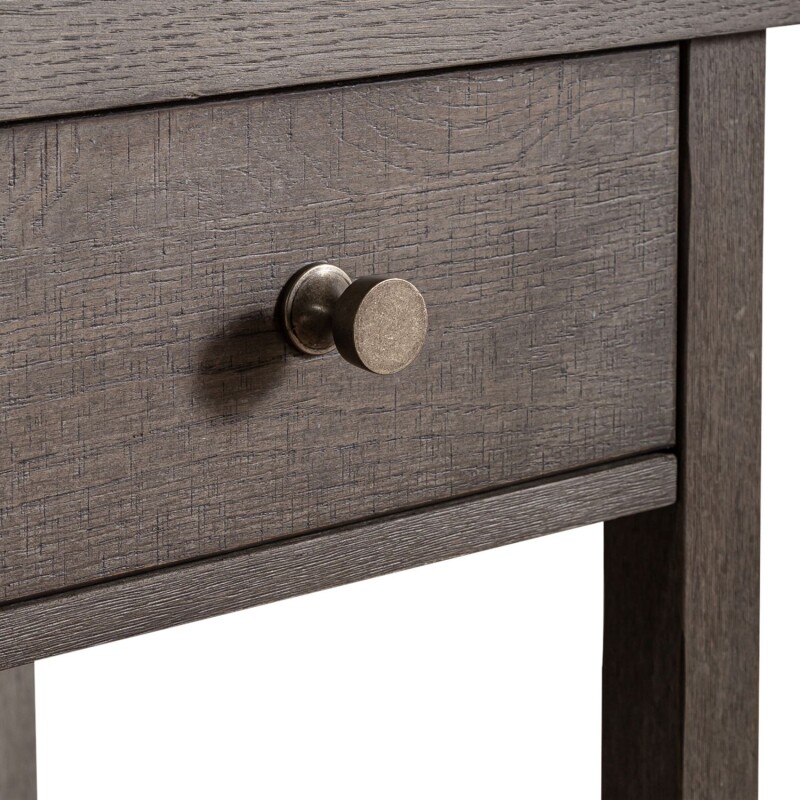 Modern Farmhouse Drawer Chair Side Table 406OT1023
