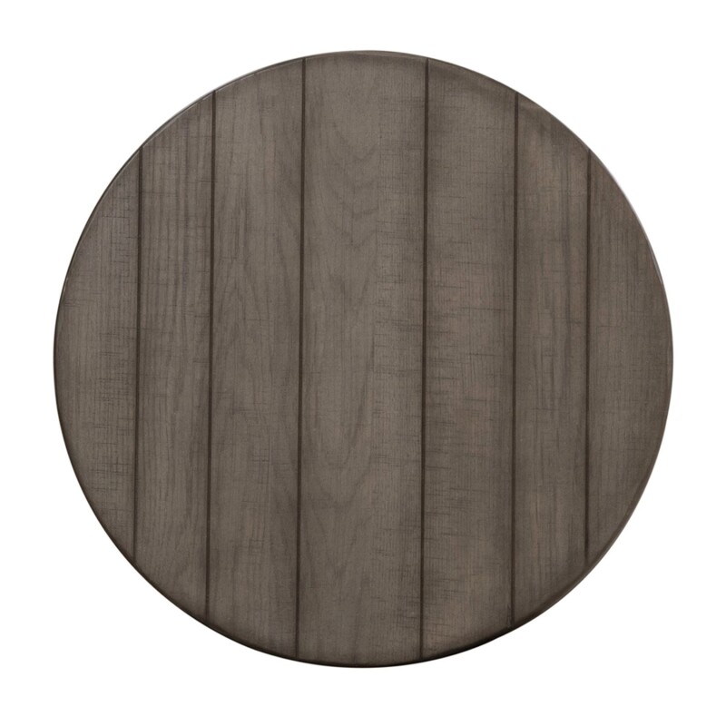 Modern Farmhouse Splay Leg Round End Table 406OT1024