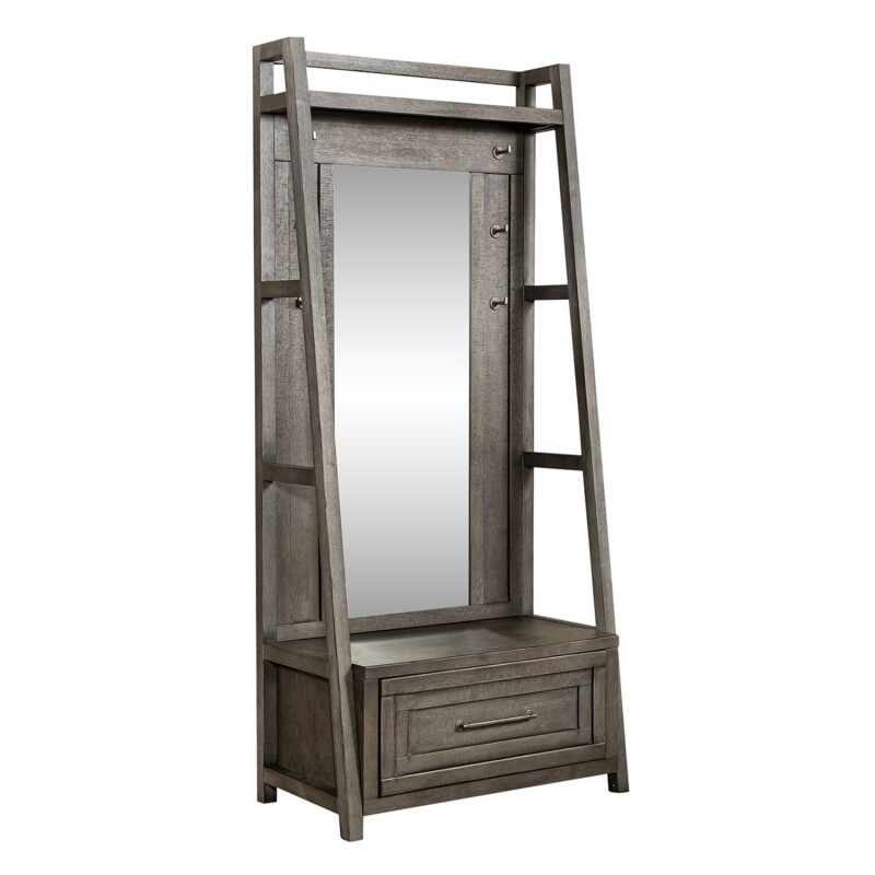 Modern Farmhouse 2 Piece Hall Tree Set 406OT2PCS
