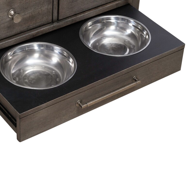 Modern Farmhouse Pet Feeder 406PF1000