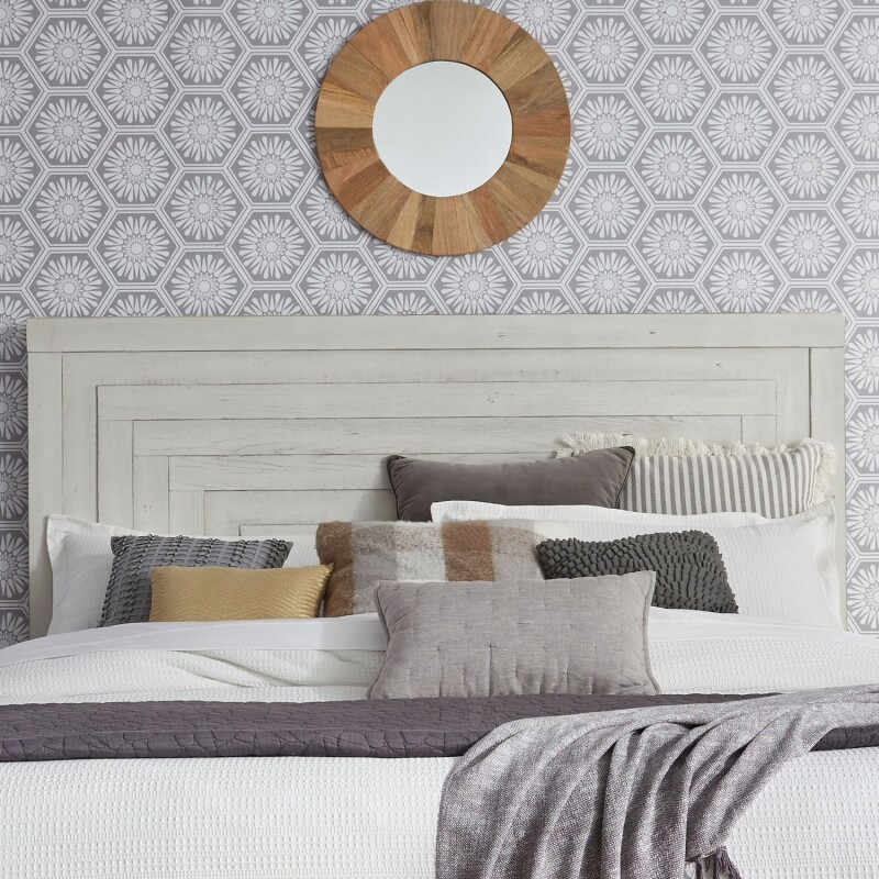 Modern Farmhouse King Panel Headboard 406WBR15