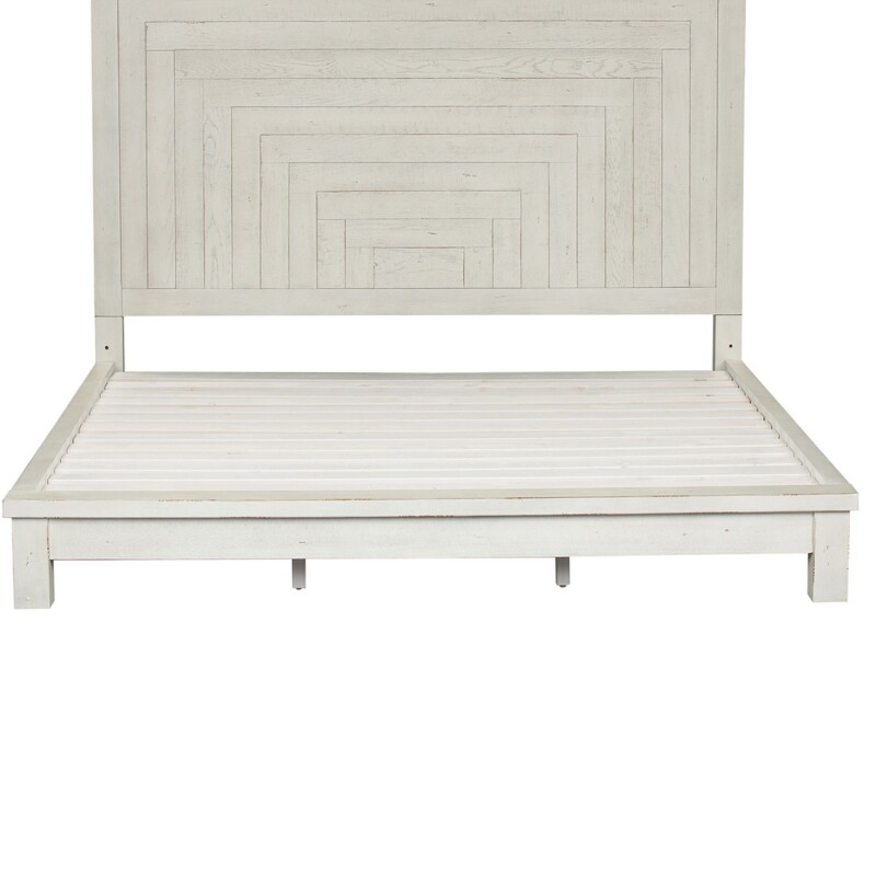 Modern Farmhouse King Platform Footboard 406WBR24F
