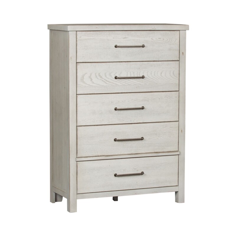 Modern Farmhouse 5 Drawer Chest 406WBR41