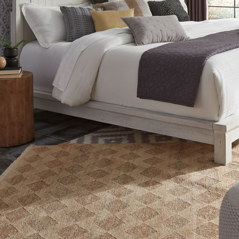 Modern Farmhouse Platform Bed Rails 406WBR92