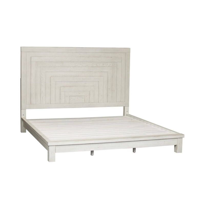 Modern Farmhouse Queen Platform Bed 406WBRQPL