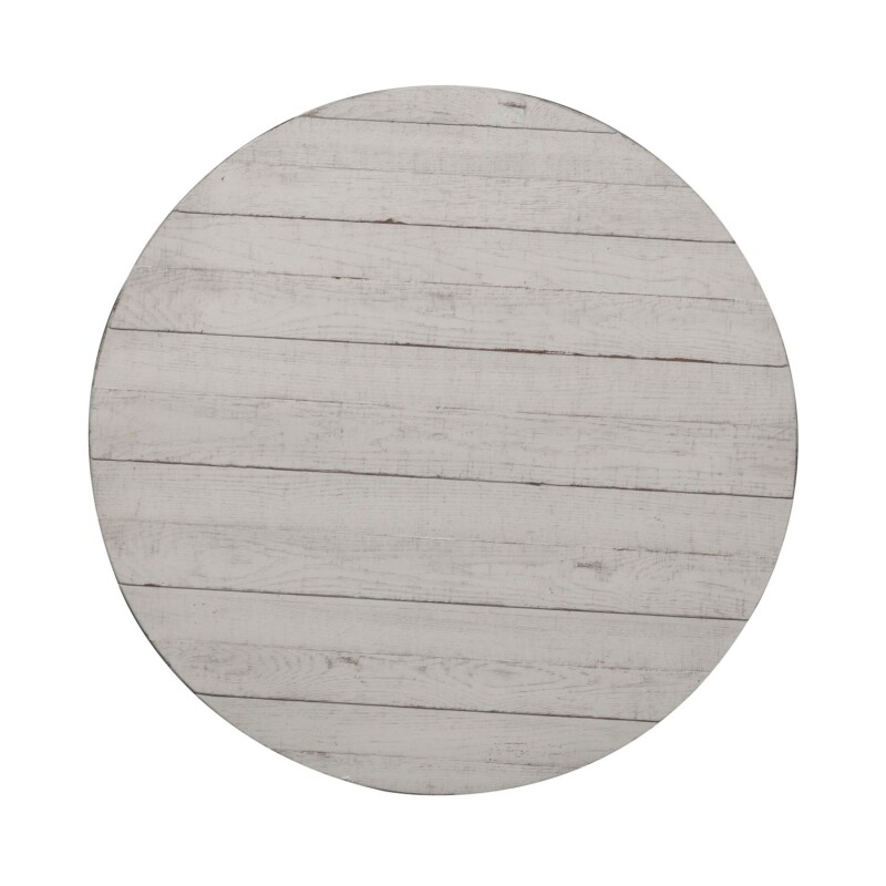 Modern Farmhouse Drum Cocktail Table 406WOT1011