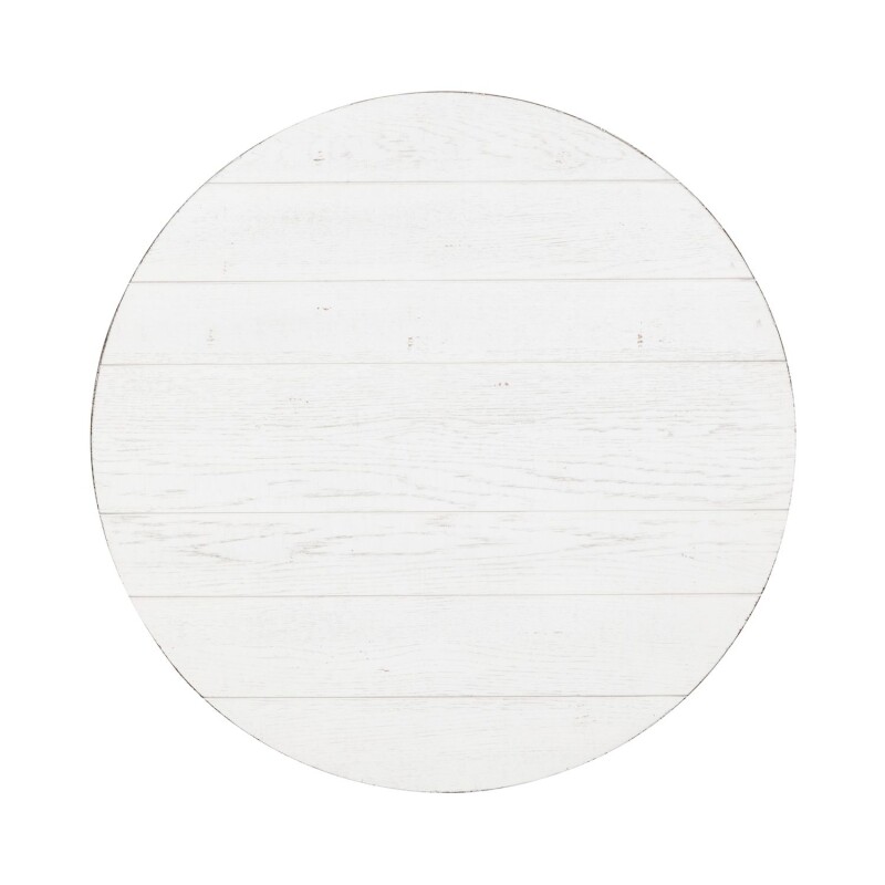 Modern Farmhouse Splay Leg Round Cocktail 406WOT1013