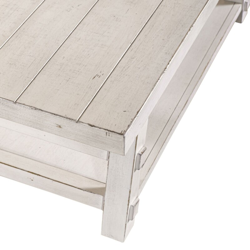 Modern Farmhouse Oversized Square Cocktail Table 406WOT1014