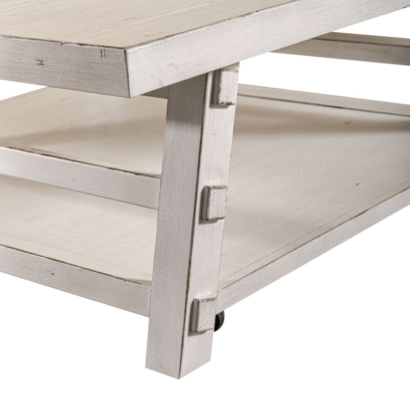 Modern Farmhouse Oversized Square Cocktail Table 406WOT1014