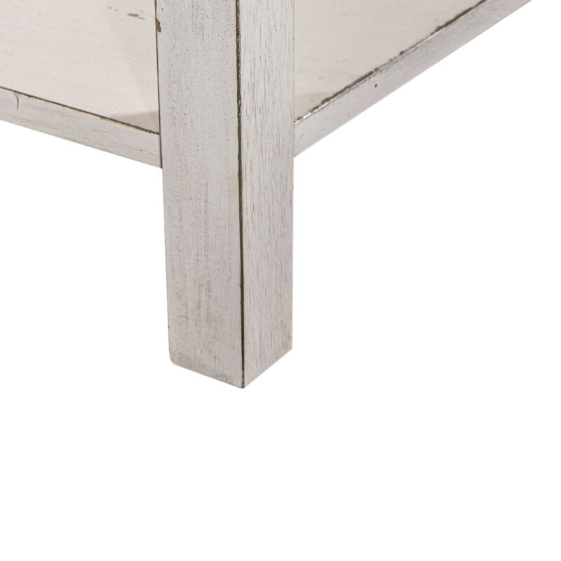 Modern Farmhouse Drawer Chair Side Table 406WOT1023