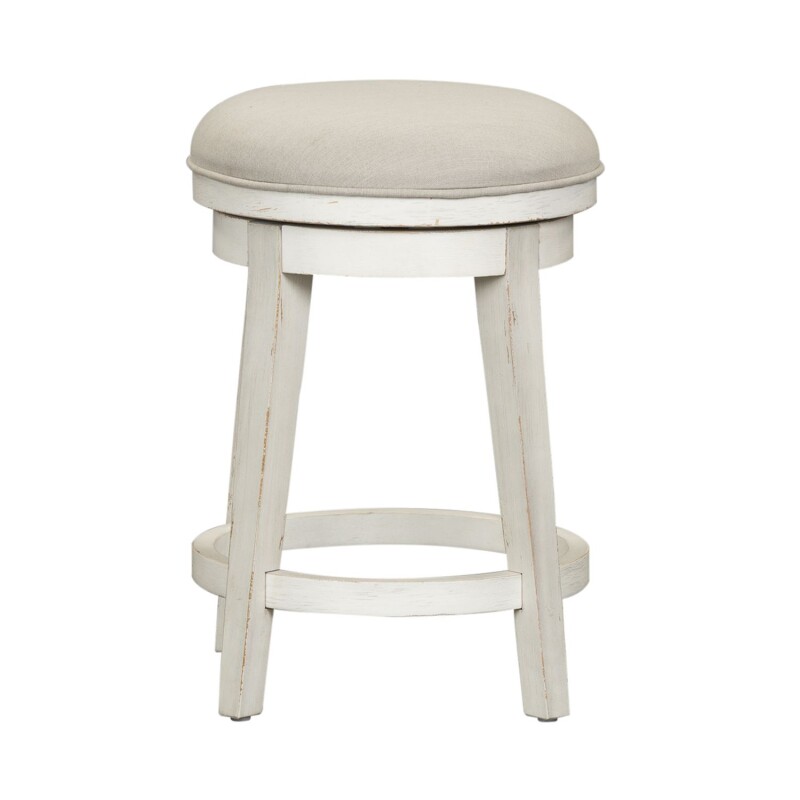 Modern Farmhouse Console Swivel Stool 406WOT9003