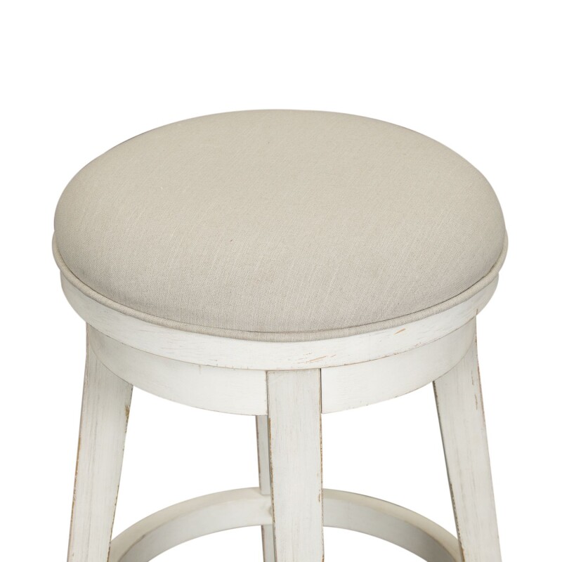 Modern Farmhouse Console Swivel Stool 406WOT9003