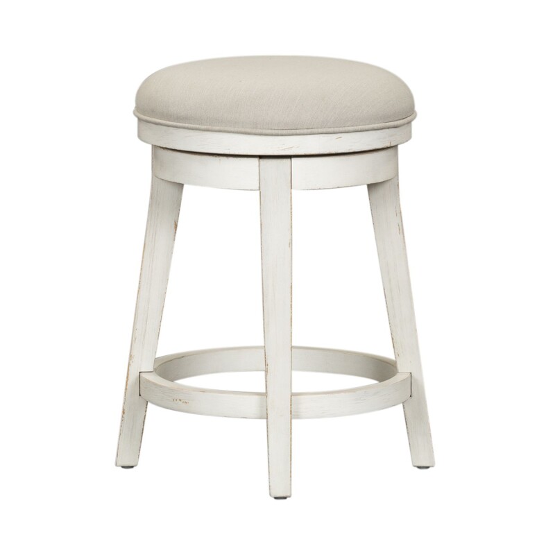 Modern Farmhouse Console Swivel Stool 406WOT9003