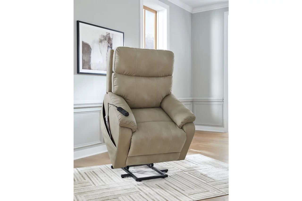 Next-Gen Durapella Power Lift Recliner In Sand 4070912