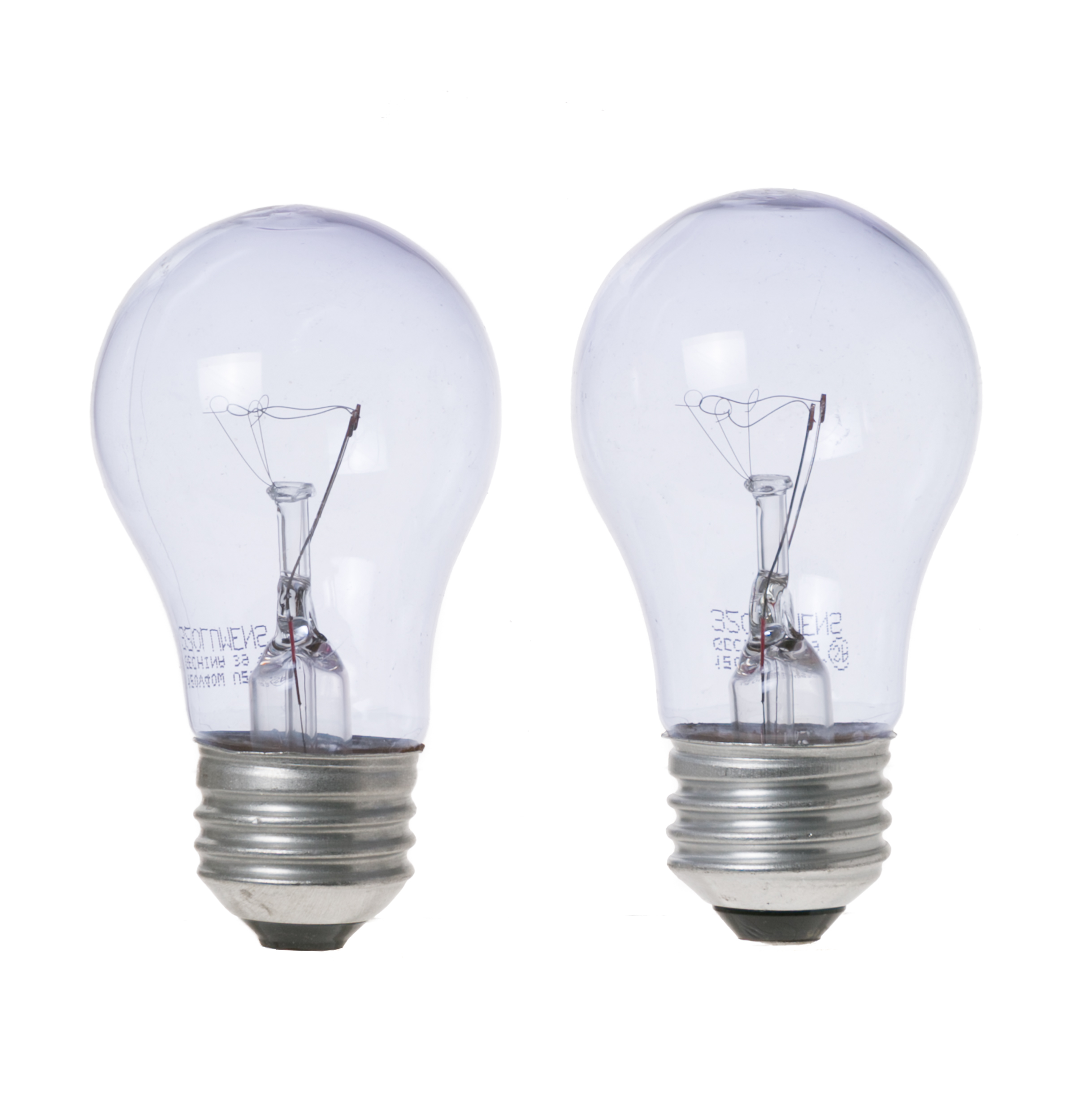 40-watt Reveal Appliance Light Bulb 2 Pack 40A15RVL