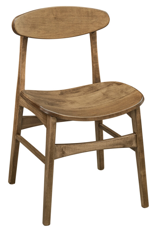 Amish Essentials Harvey - Side Chair - Scoop Seat 41082